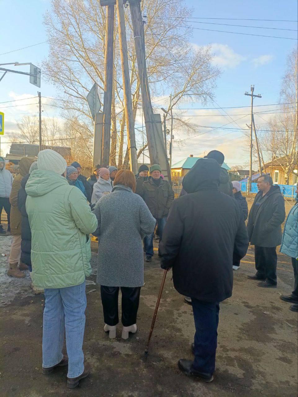 В г. Назарово проходят  сезонные сходы граждан частного сектора.