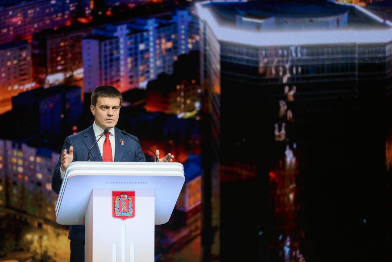 Губернатор Красноярского края Михаил Котюков выступил с ежегодным посланием, посвящённым основным направлениям экономической и социальной политики.